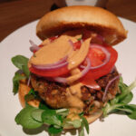 Rezept Kräuterseitling-Burger mit Cashew-Zitronen-Sauce