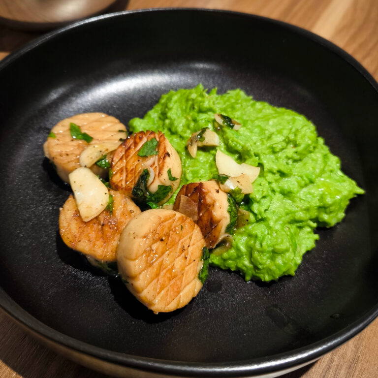 Kräuterseitlinge à la Saint-Jacques