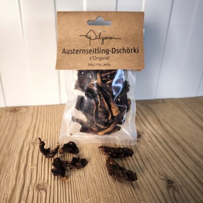 Pilz Jerky mit Austernseitlingen