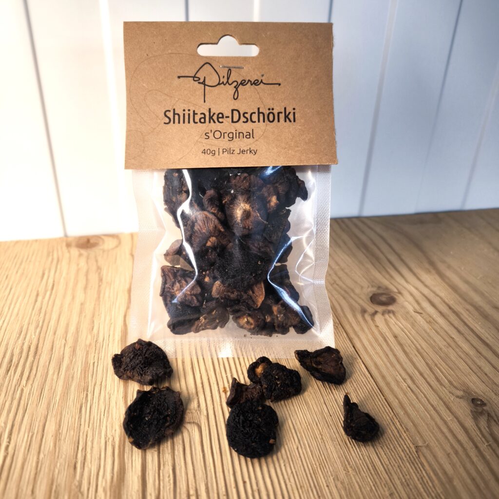 Pilz Jerky mit Shiitake